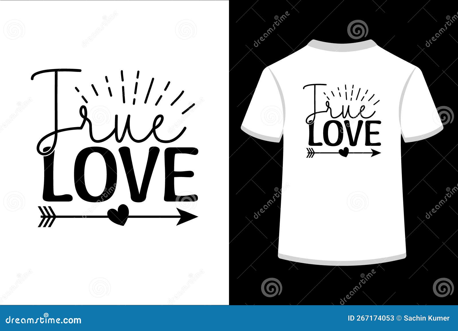 True Love Vector Art & Graphics