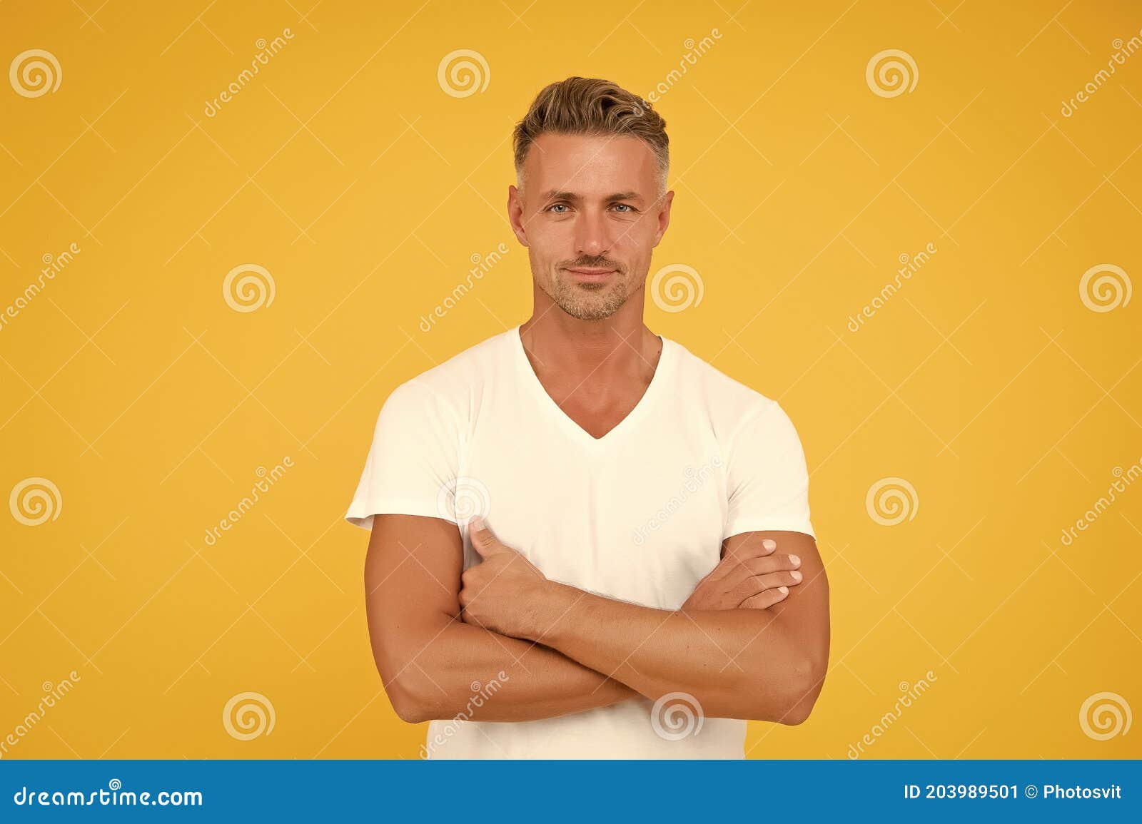 True Midlife Crisis Usually Involves Changing Entire Life. Mature Man ...