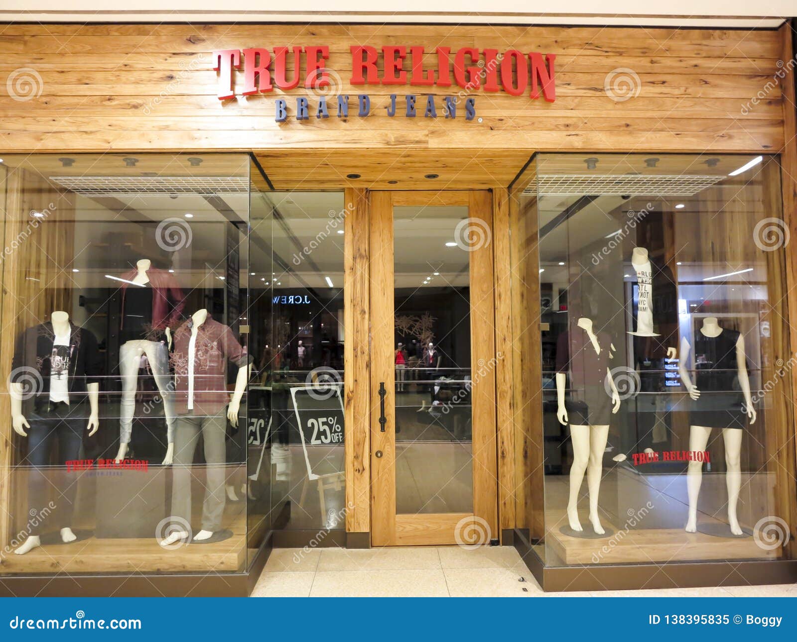 true religion clothing store