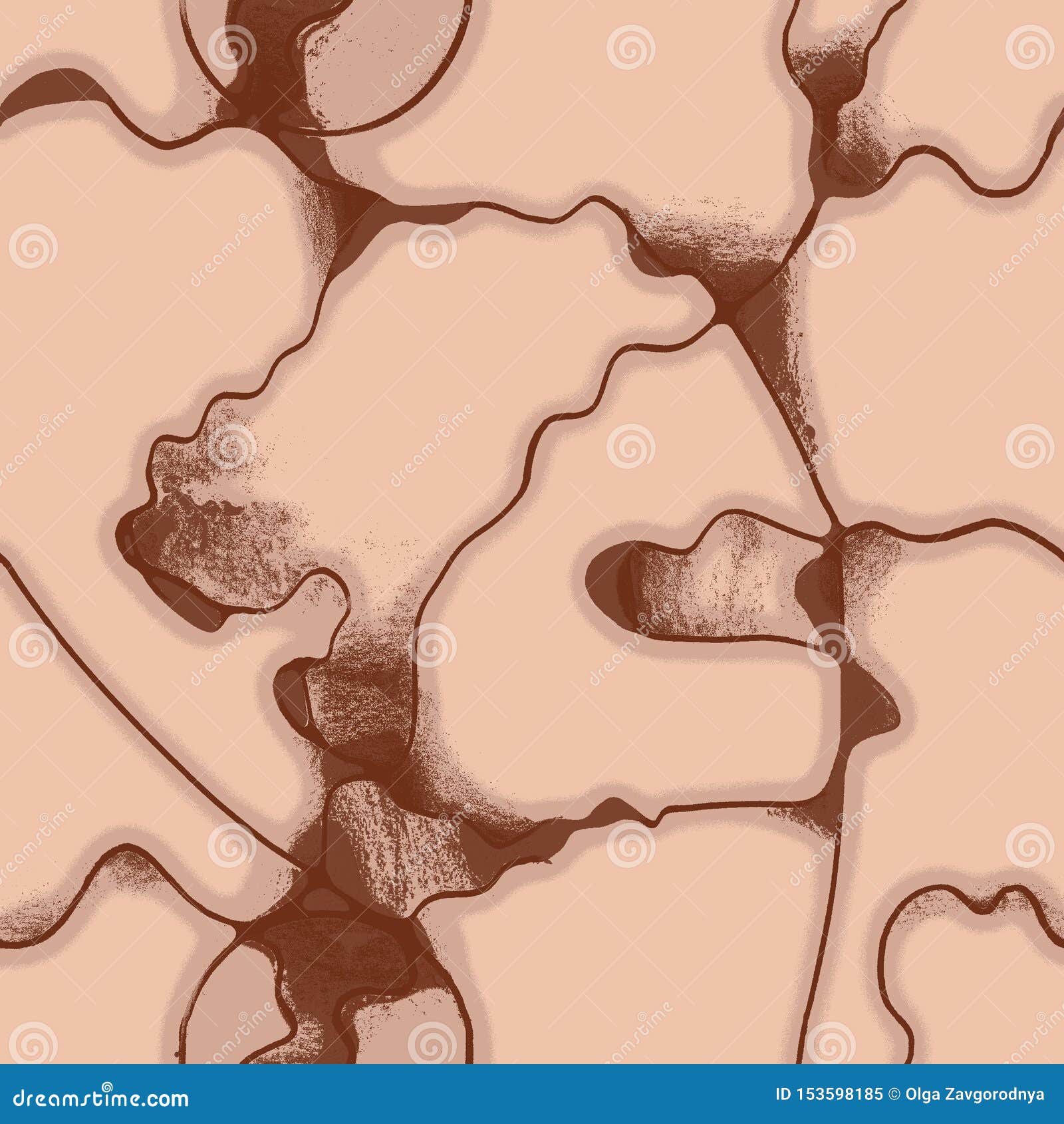 truffles mood seamless pattern