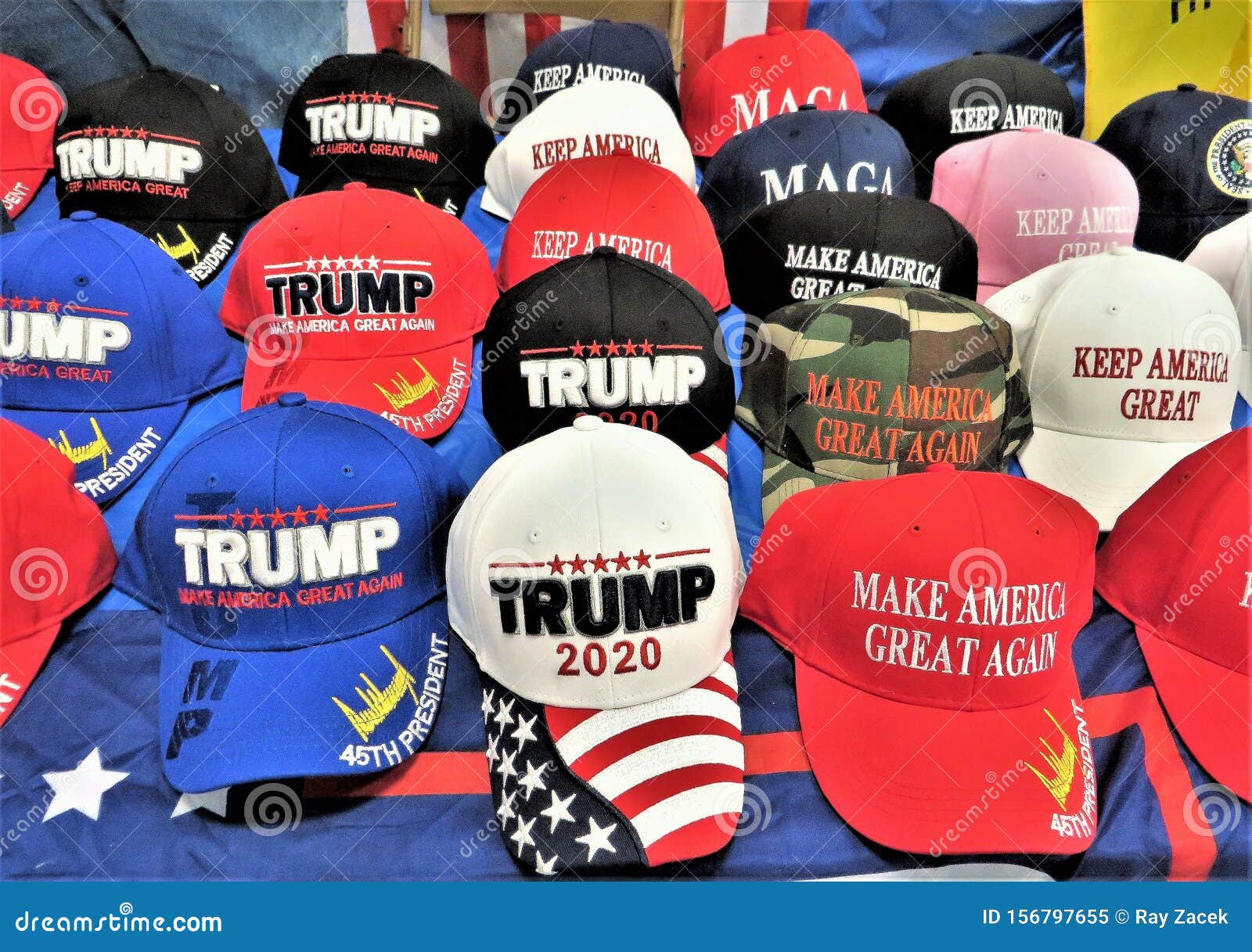2 Decals MAGA ..Pink Trump MAGA Hat...Make America Great Again. 