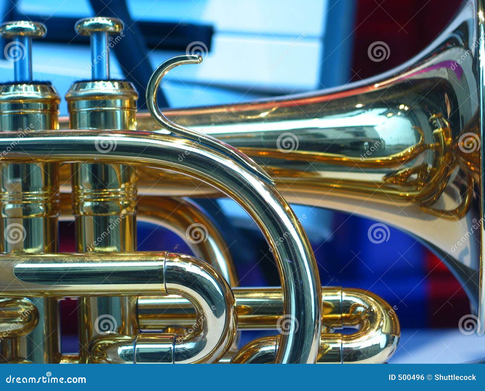 Trumpet stock photo. Image of notes, tuba, classical 500496
