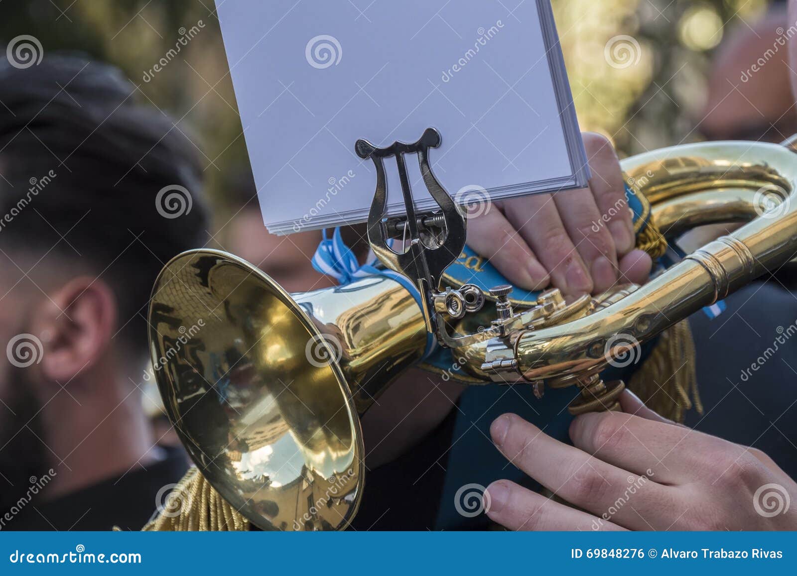 Trumpet Being Played In An Event Stock Photo Image 69848276