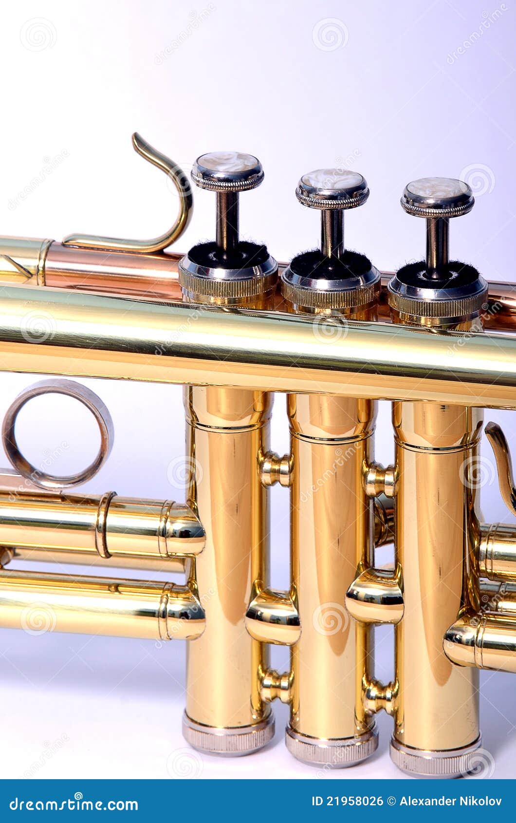 Trumpet Valves Close Up Royalty Free Stock Image Image 21958026