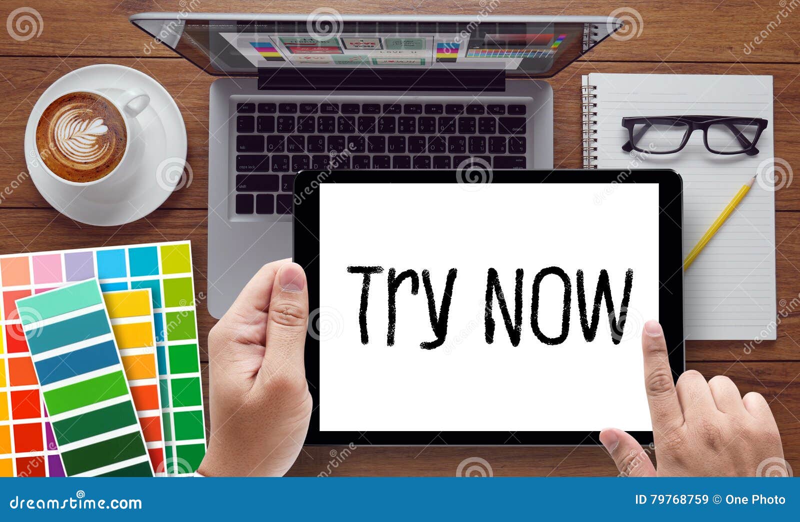 Just try new. Try Now. Try it Now.