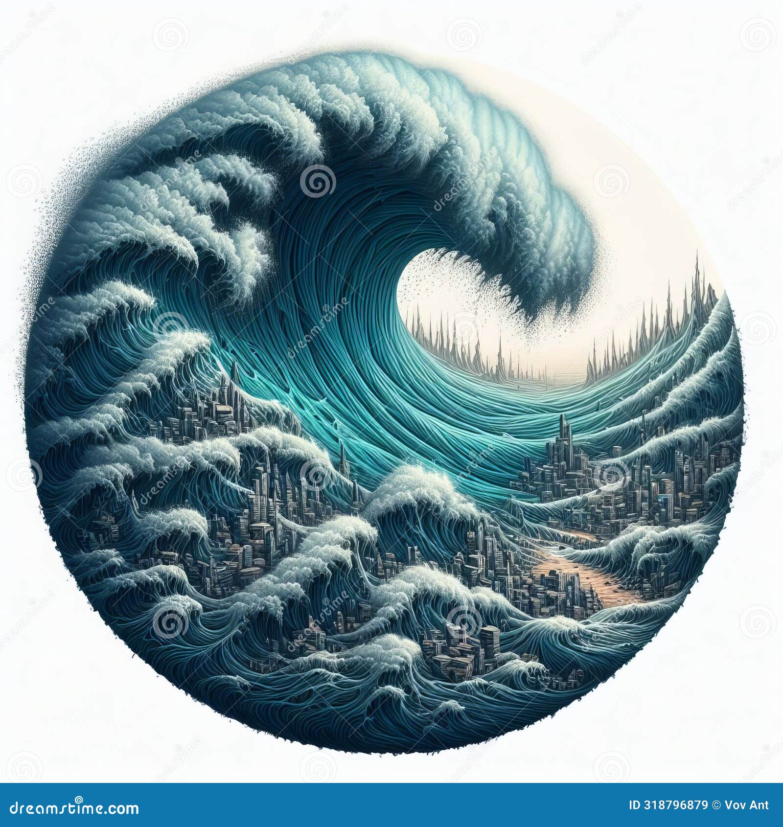 tsunami a massive ocean wave triggered by an underwater eathqua