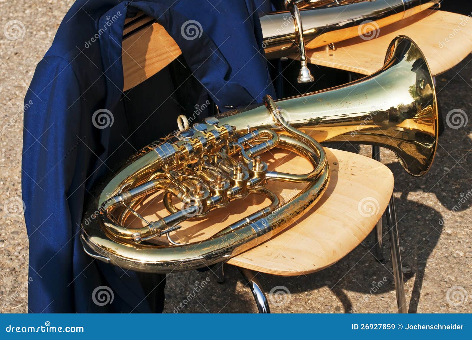 Tuba stock image. Image of instrument, reflection, gold 26927859