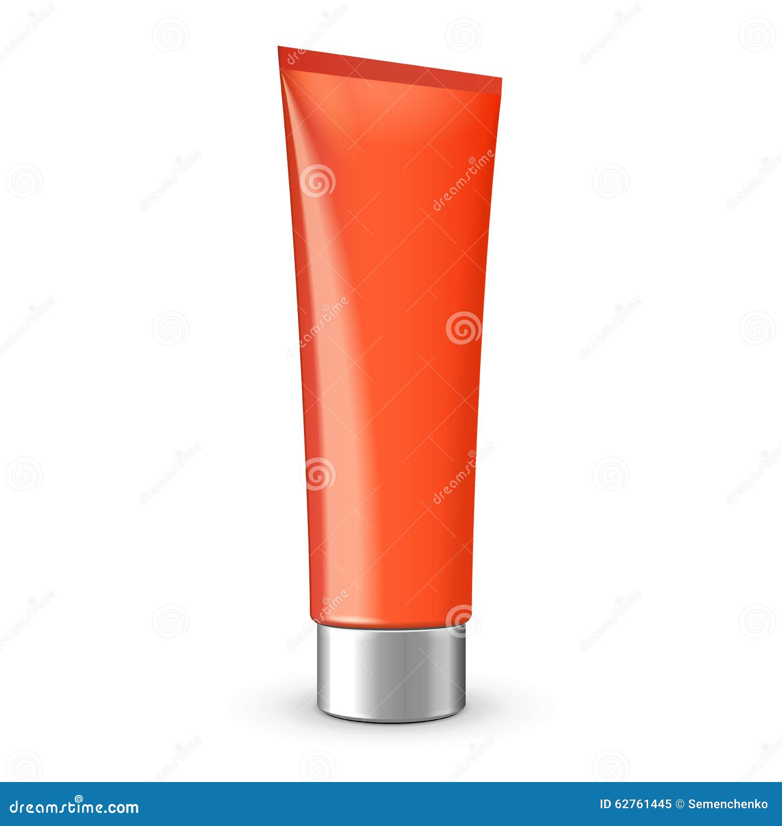 Download Tube Of Cream Or Gel Red Clean With Gray Silver Chrome Lid Ready For Your Design Product Packing Vector Eps10 Stock Vector Illustration Of Bottle Eps10 62761445