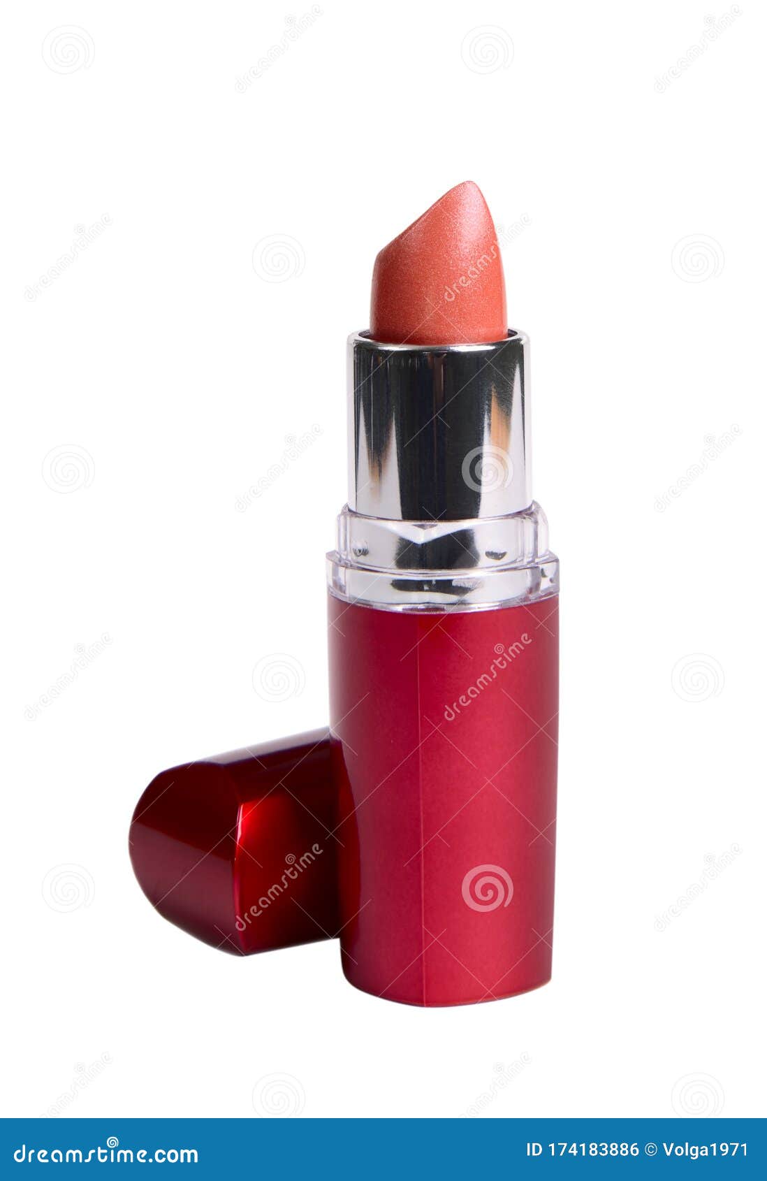 Tube of red lipstick stock photo. Image of color, lips 174183886
