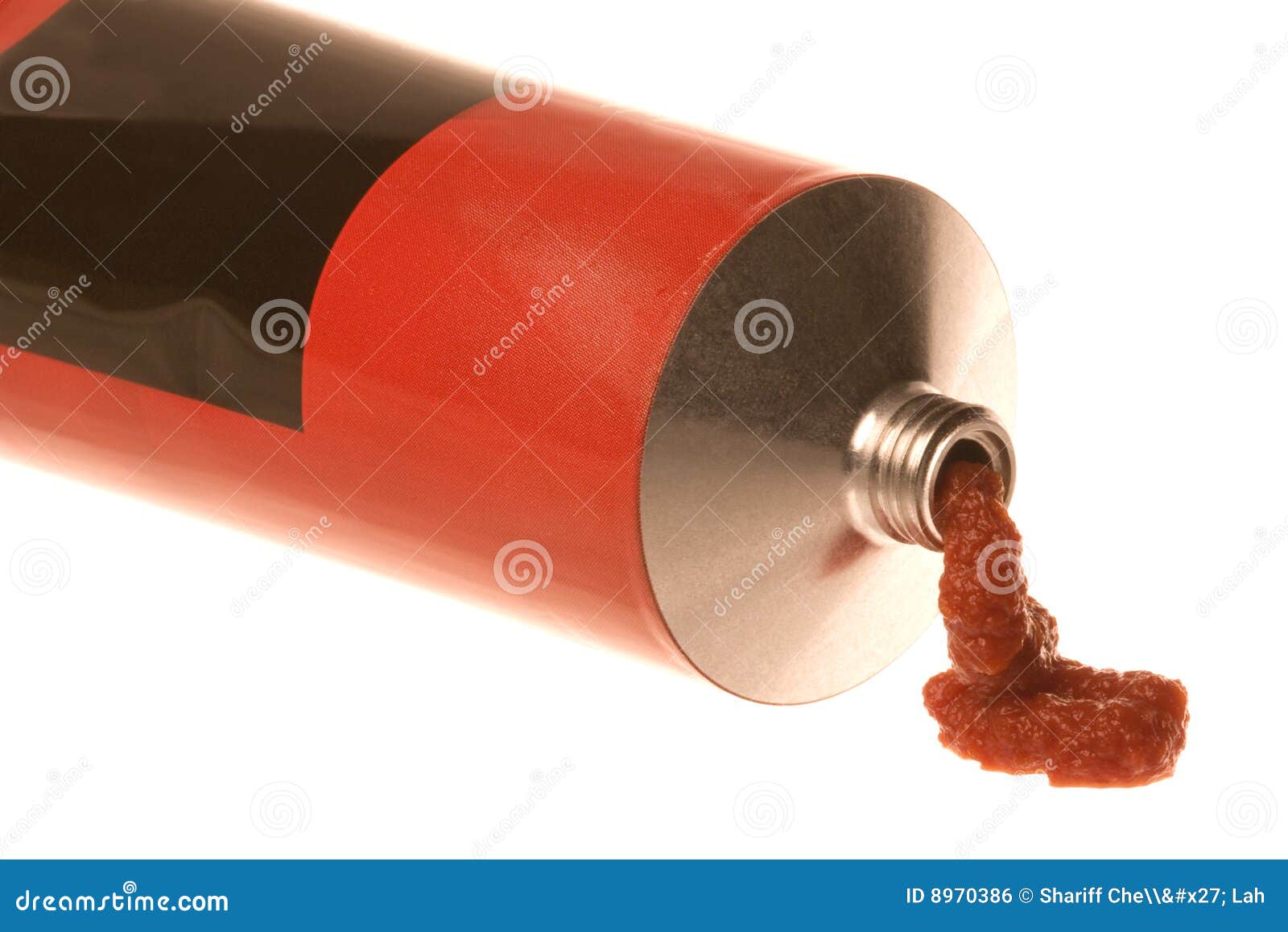 Tube Tomato Puree Isolated stock photo. Image of tubed 8970386