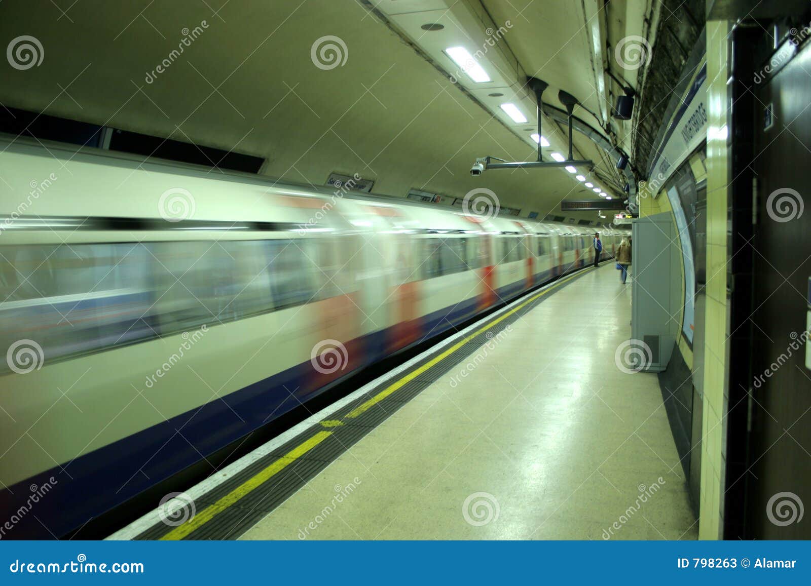 Tube train stock image. Image of abstract, leaving, concept 798263