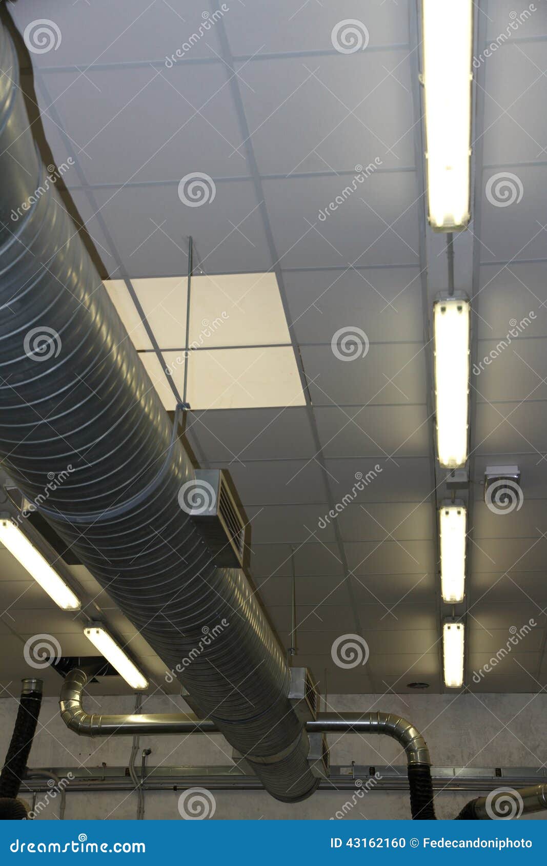 Tubes of Air Conditioning Inside the Factory 2 Stock Photo Image of summer, factory 43162160