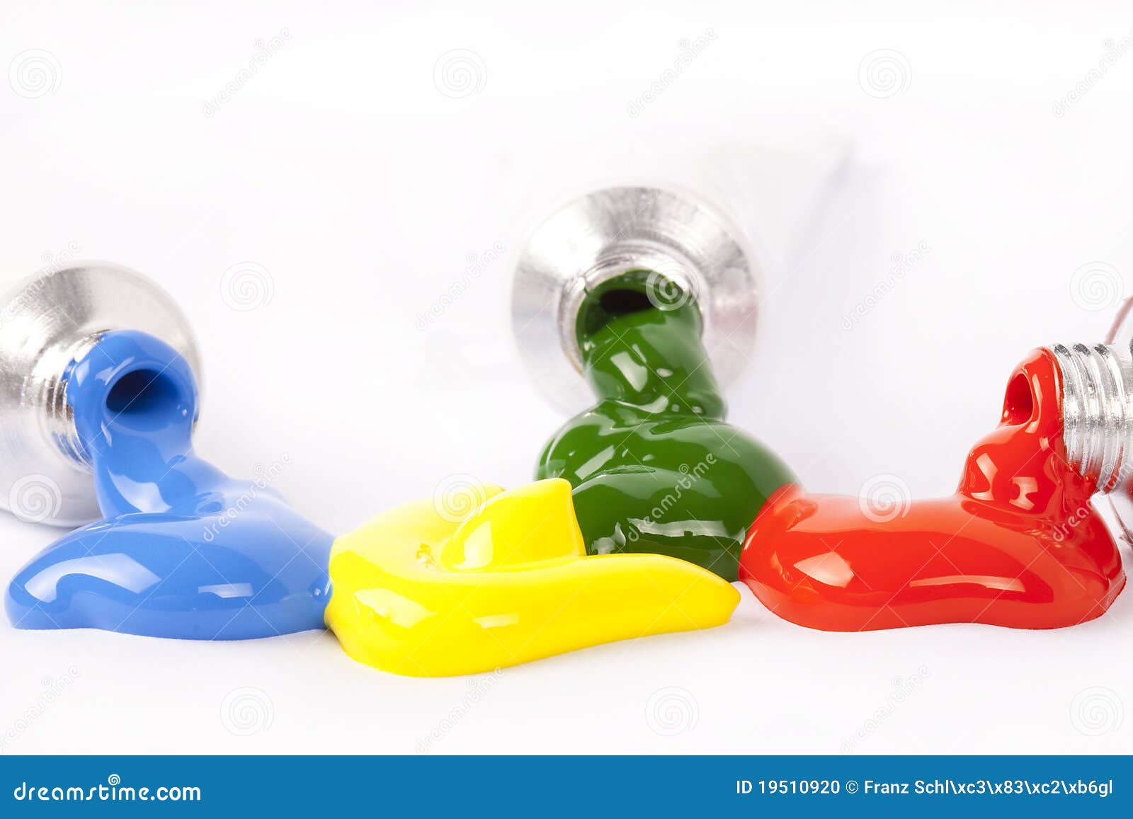 Tubes of Paint stock photo. Image of colours, ooze, tube 19510920