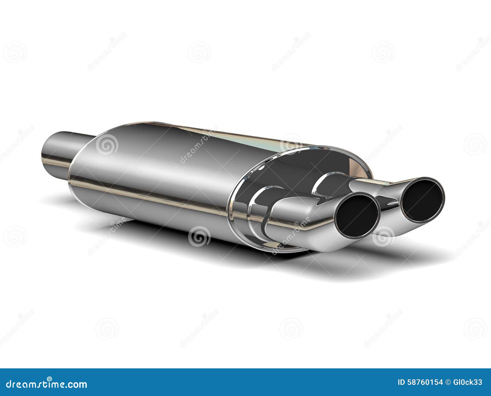Tubo de escape del coche stock de ilustración. Ilustración de extractor -  58760154
