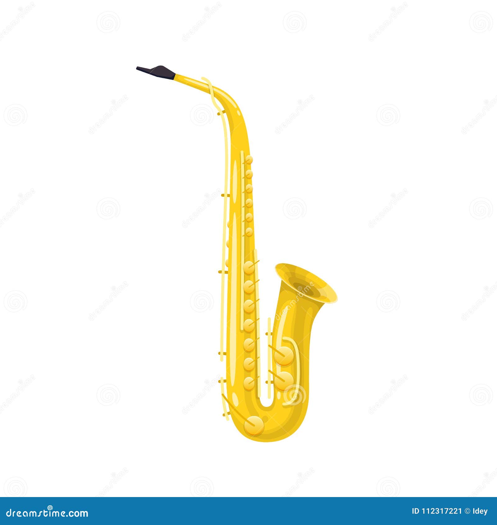 Tubo Metálico, Flauta, Tubo De La Música Instrumento Viejo Clásico Del Viento Ilustración Vector - Ilustración de aislado, instrumento: 112317221