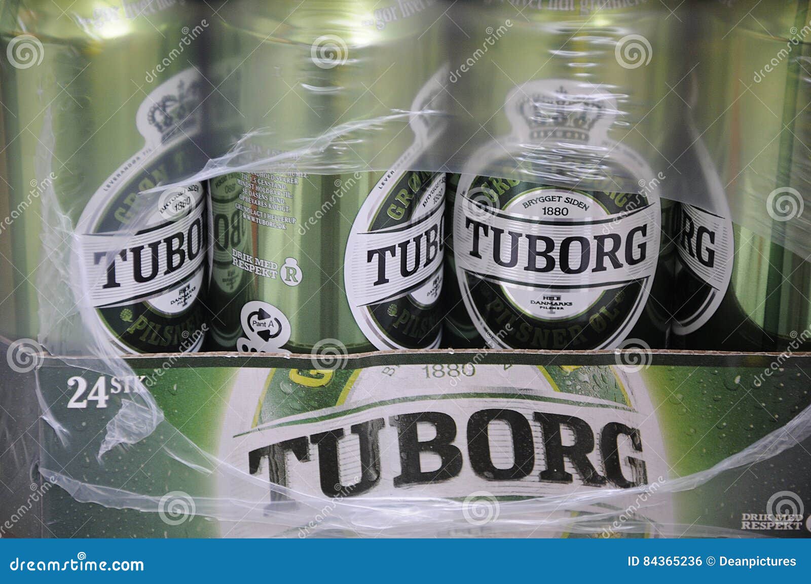 Opname Overstijgen Consulaat TUBORG-BIER redactionele foto. Image of financiën, zomer - 84365236