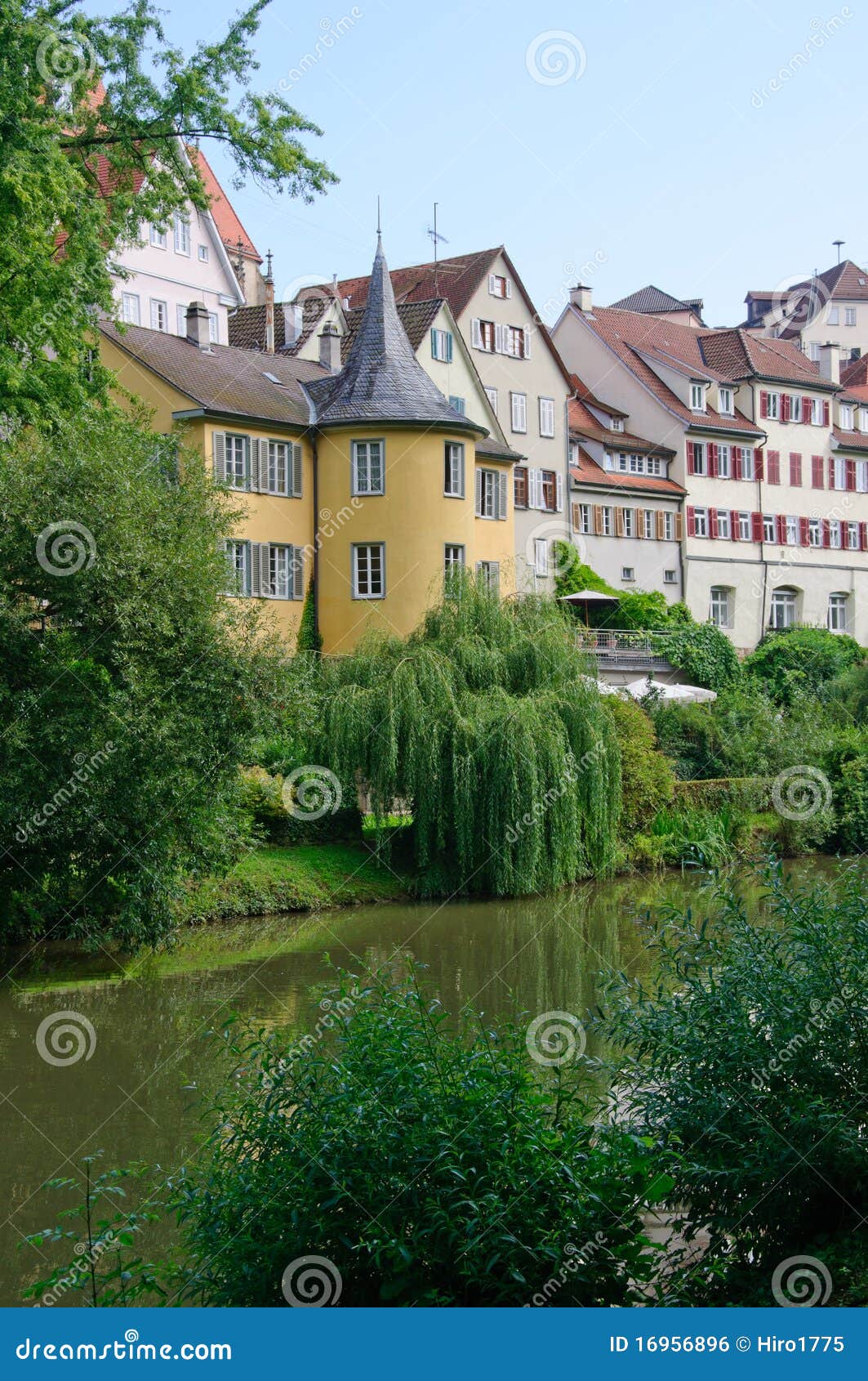 Tuebingen, Germany stock photo. Image of hoelderlin, timber 16956896
