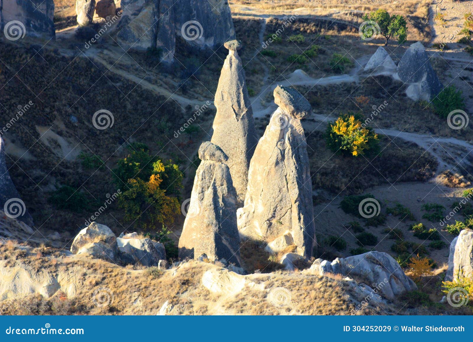 tuff stone formation in cappadocia, tÃ¼rkiye