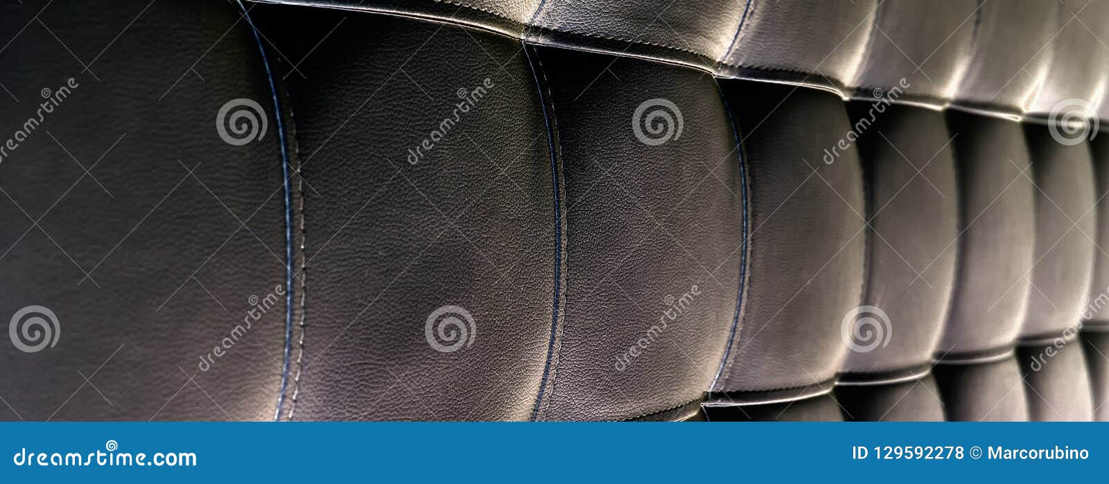 Tufted Leather Headboard Texture For Background Stock Photo Image of