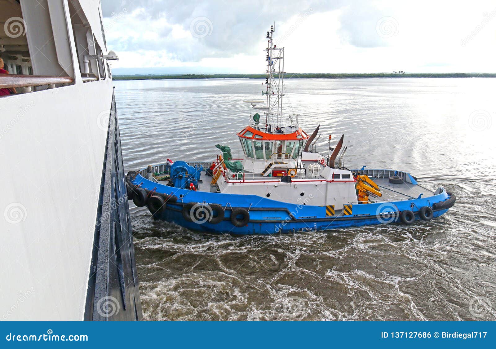 cruise ship tug boat