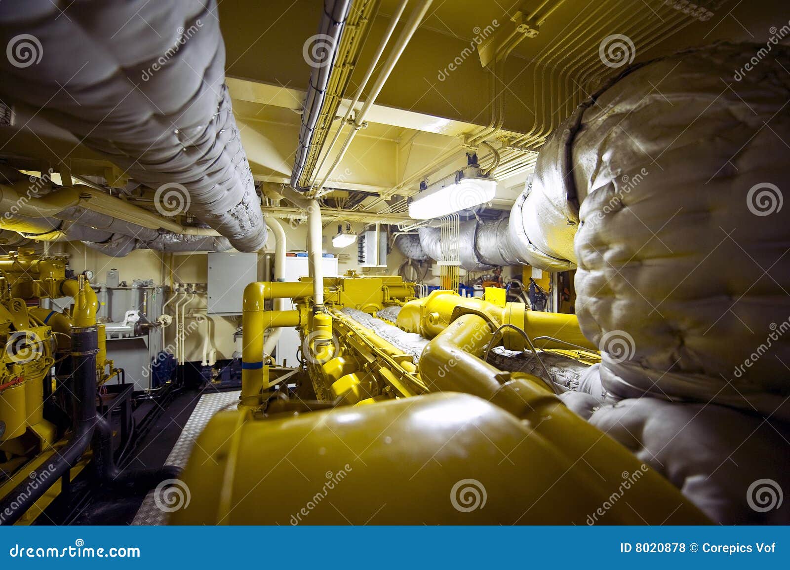 tugboat engine room