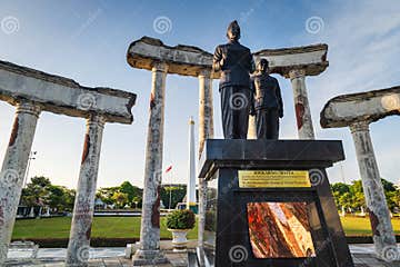 Tugu Pahlawan, the National Monument and a Historical Landmark in