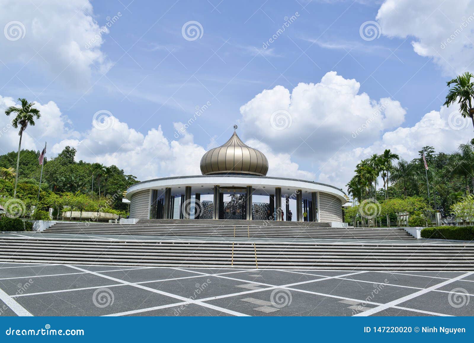 Tugu Peringatan Negara, War Dead Momerial in Malaysia Stock Photo