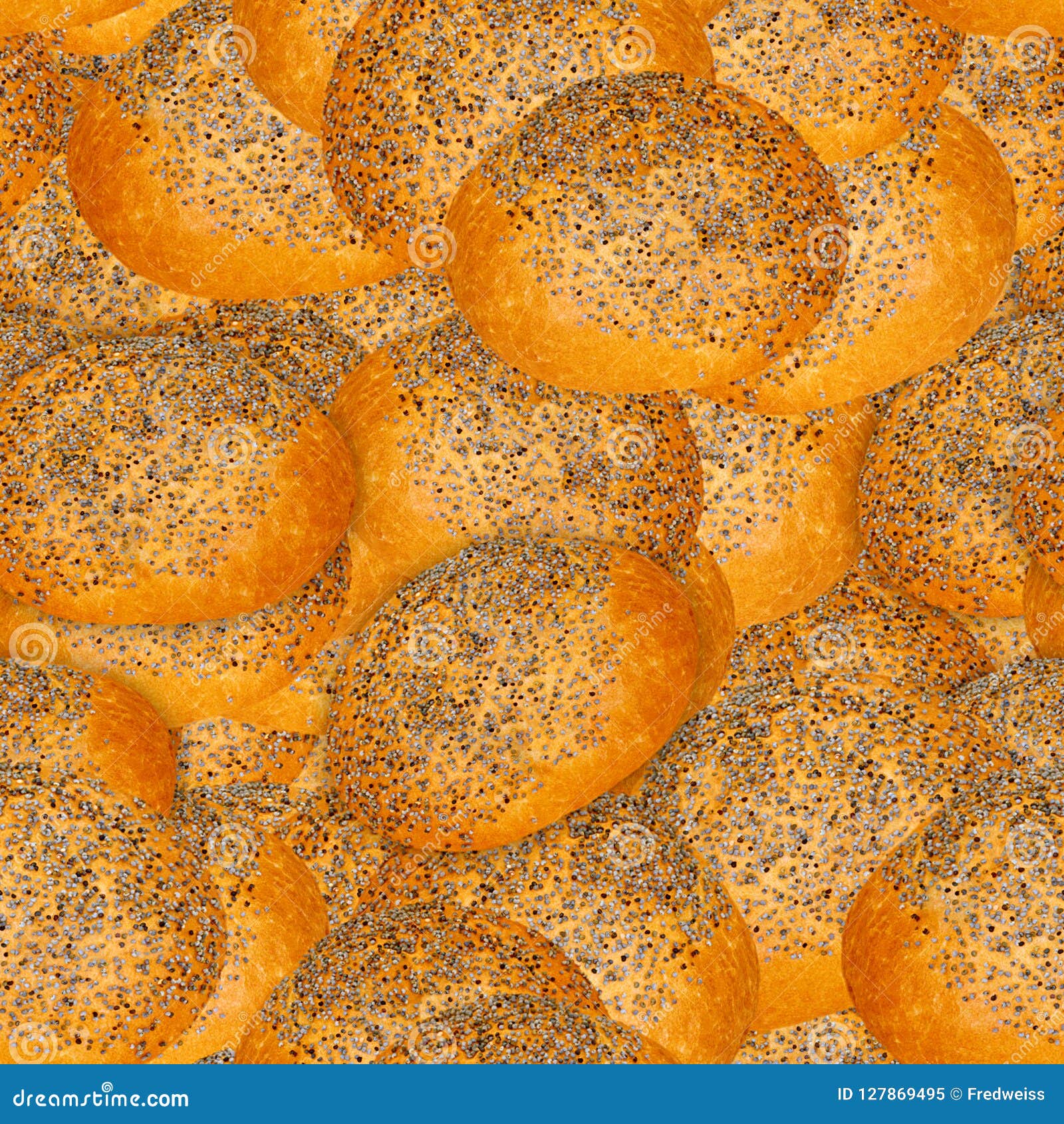 Tuile De Poppy Seed Rolls Seamless Texture Image stock Image du