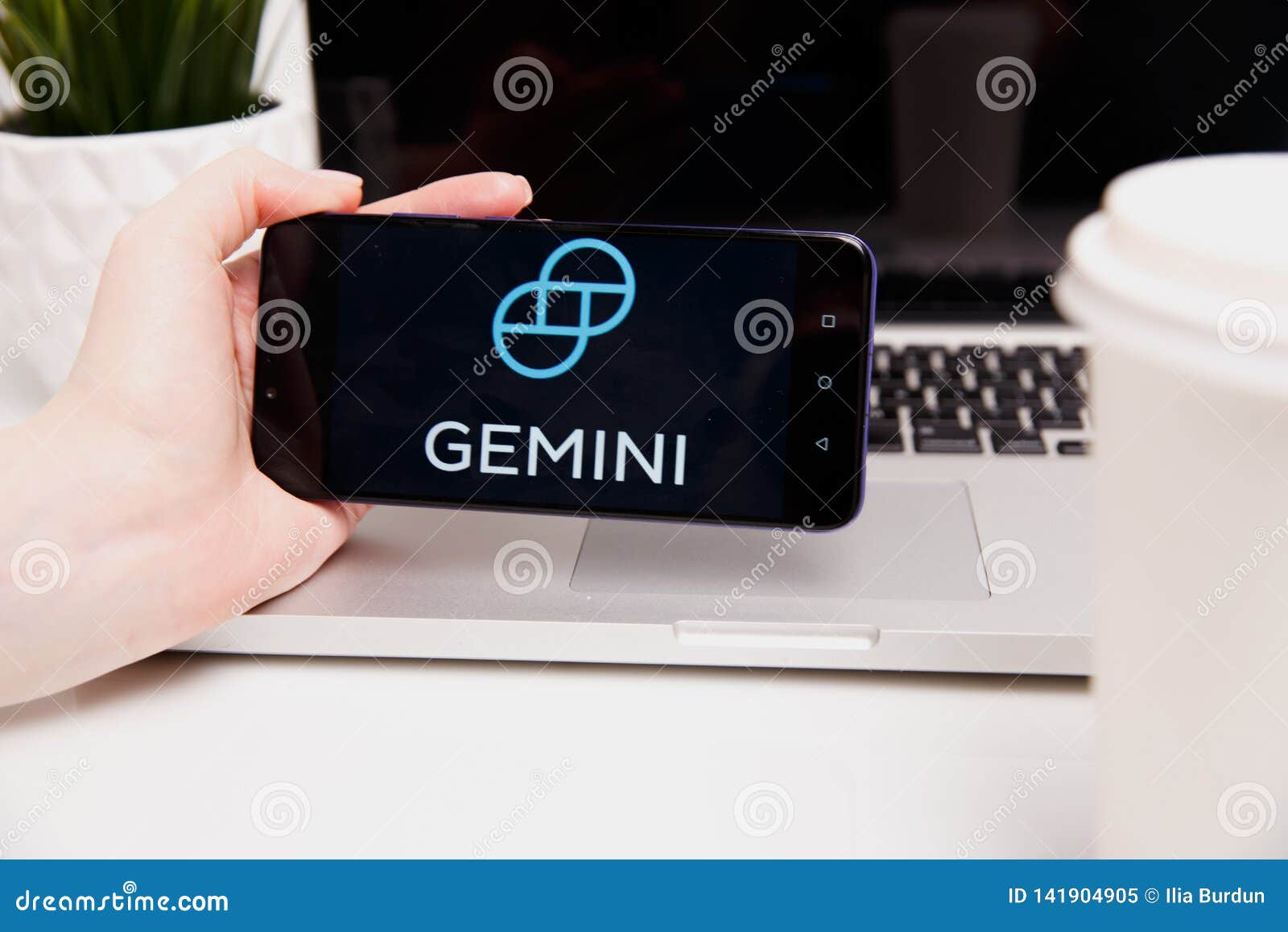 Tula, Russia - February 18, 2019: Gemini Digital Currency ...