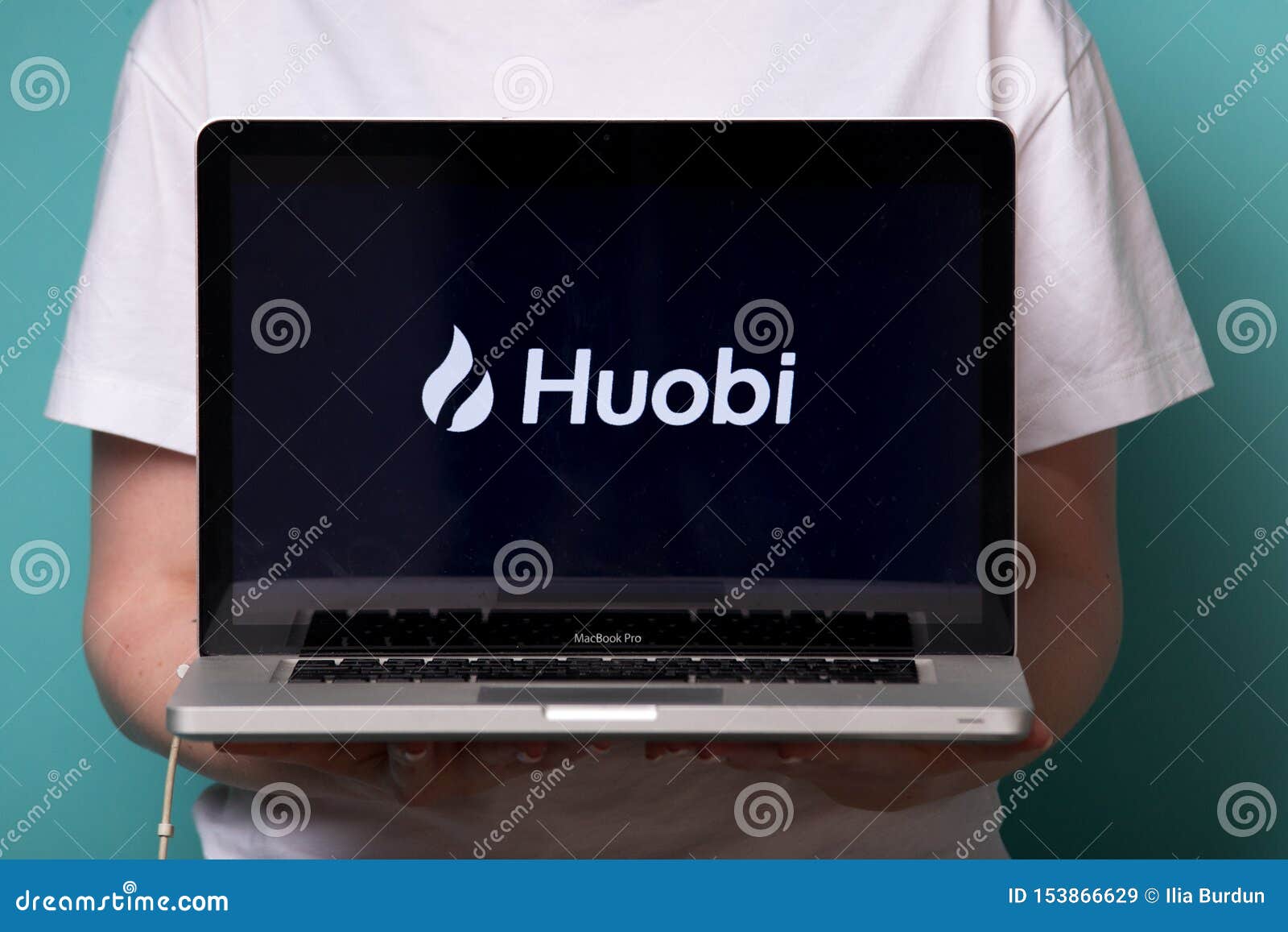 Tula, Russia 17. 06 2019 Huobi On The Laptop Display ...