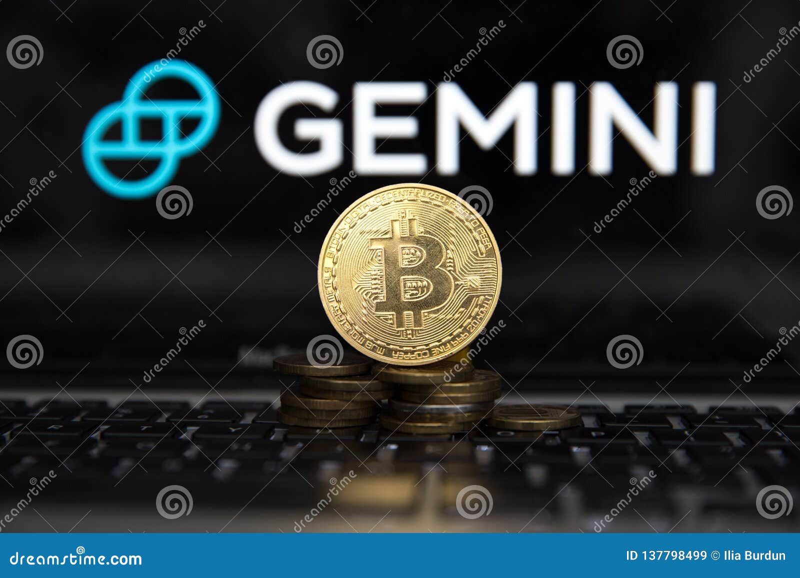 Tula, Russia - JANUARY 27, 2019:Gemini Digital Currency ...