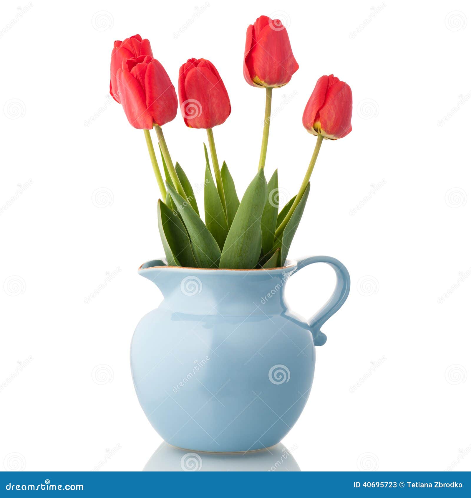 Tulipes dans le pot image stock. Image du couleurs, nature - 40695723