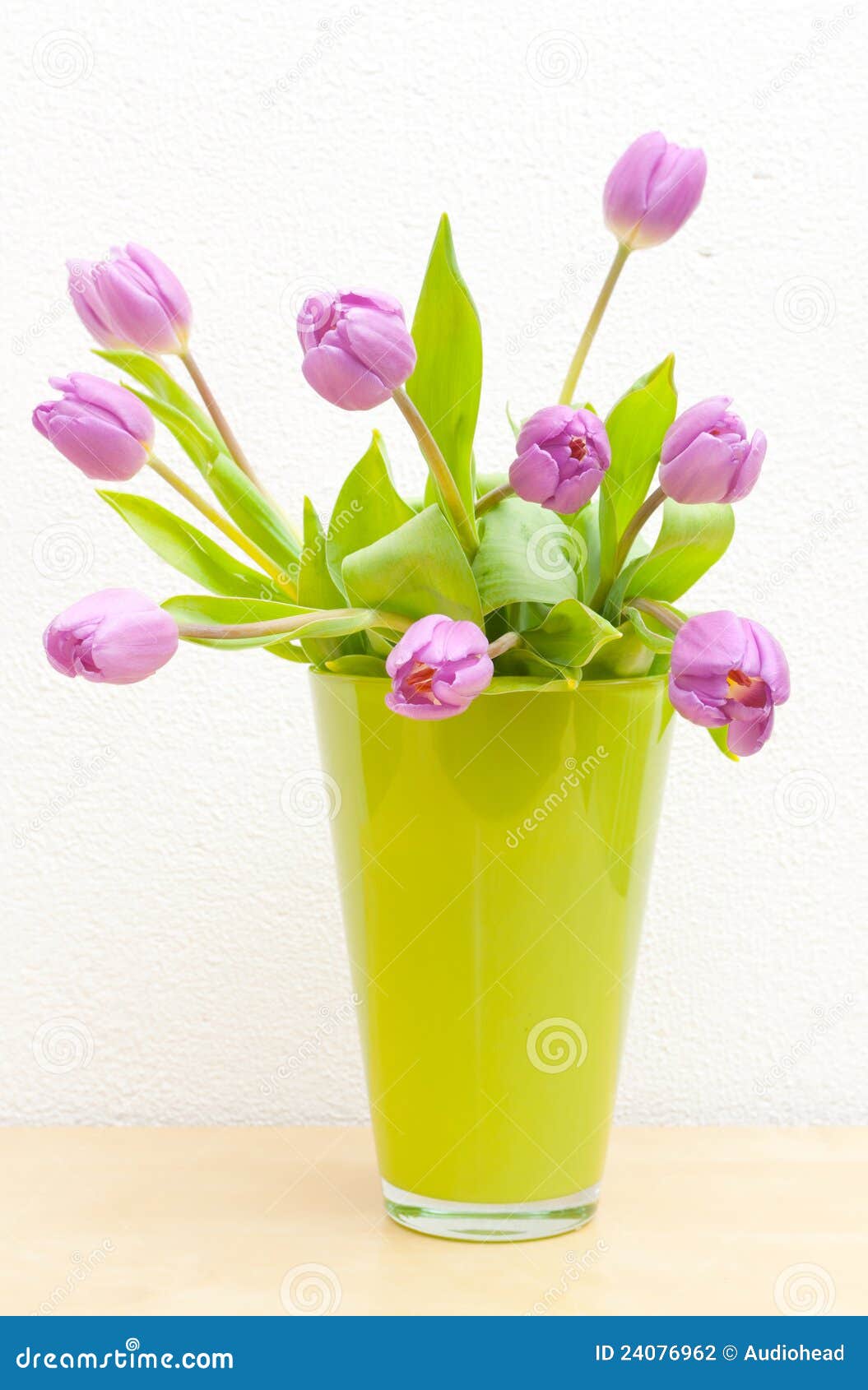 Tulips in Vase stock photo. Image of flower, valentines 24076962