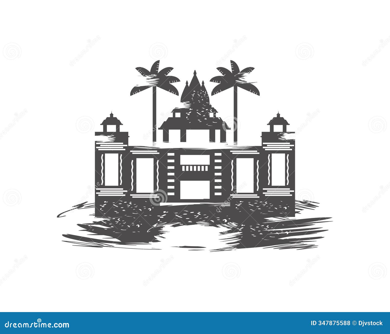 tulsi manas temple sketch