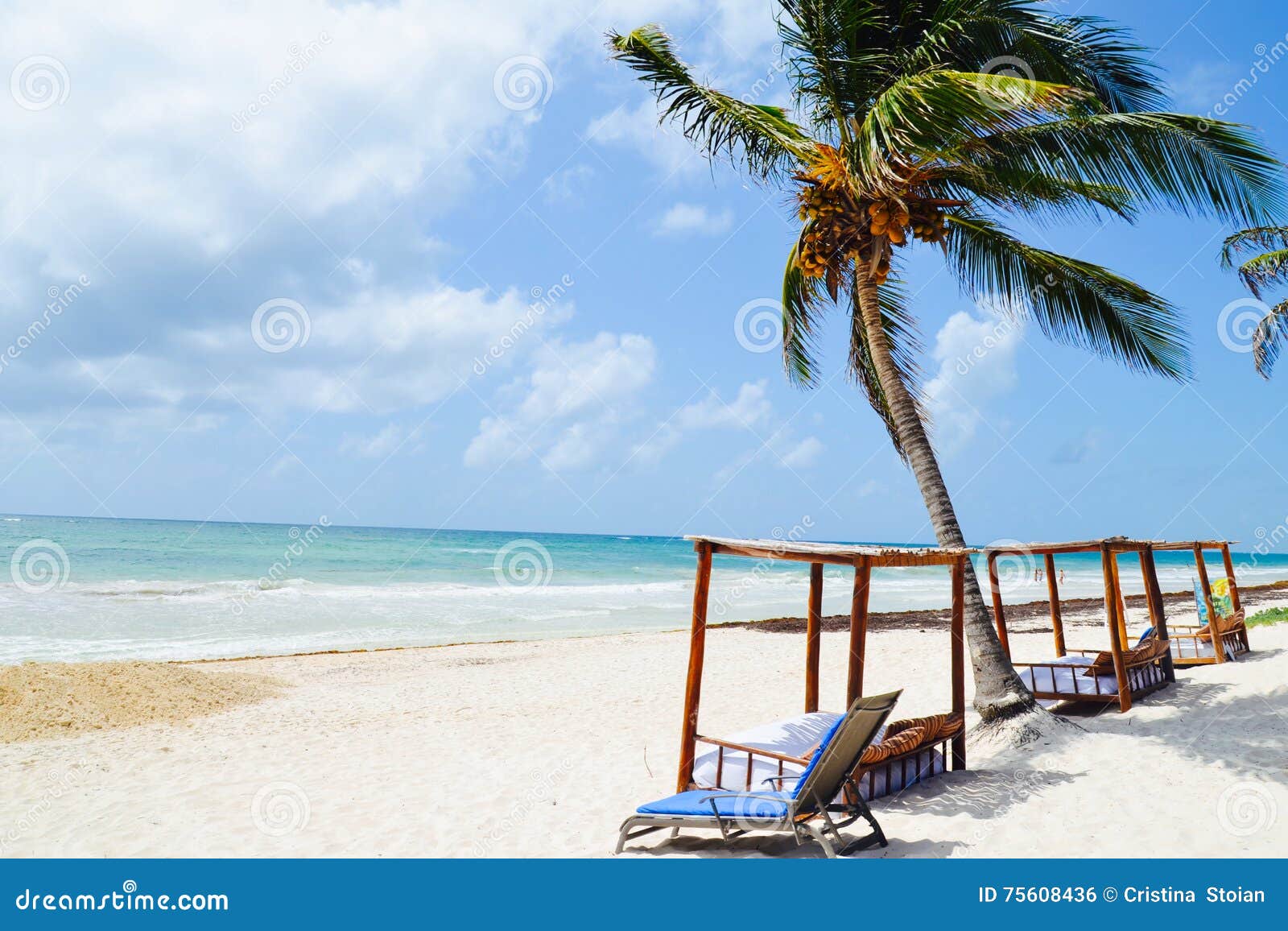 tulum beach, yucatan, mexico