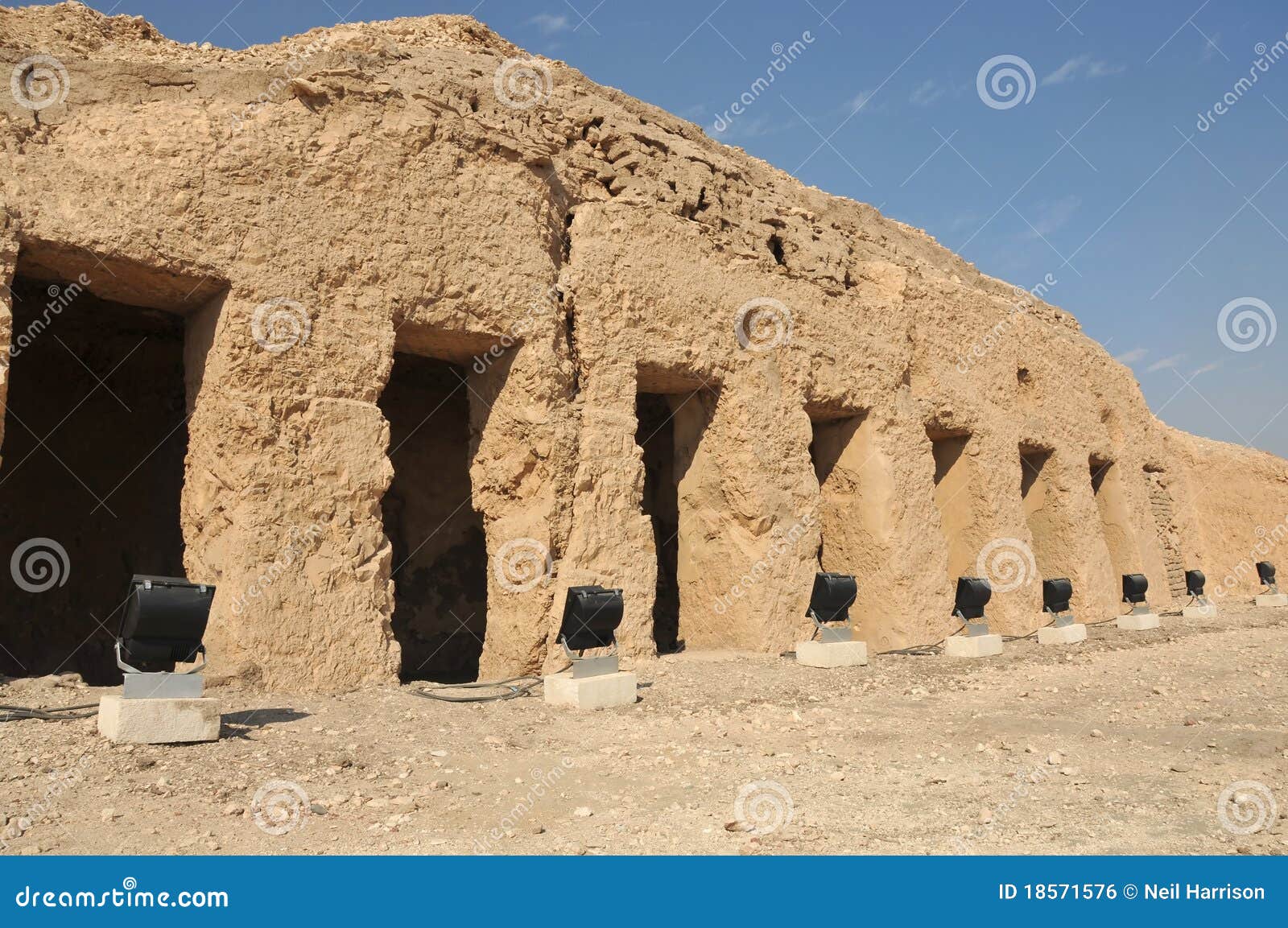 Tumba egipcia antigua foto de archivo. Imagen de paredes 18571576