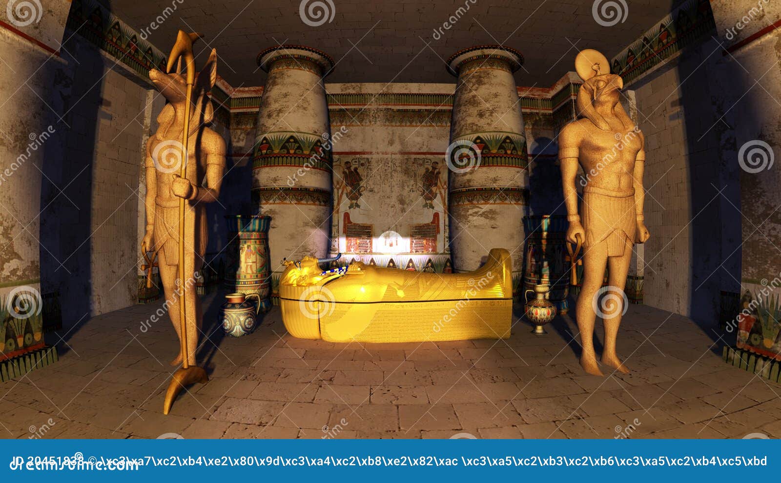 Tumbas Egipcias Fotos de archivo libres de regalías Imagen 20451838