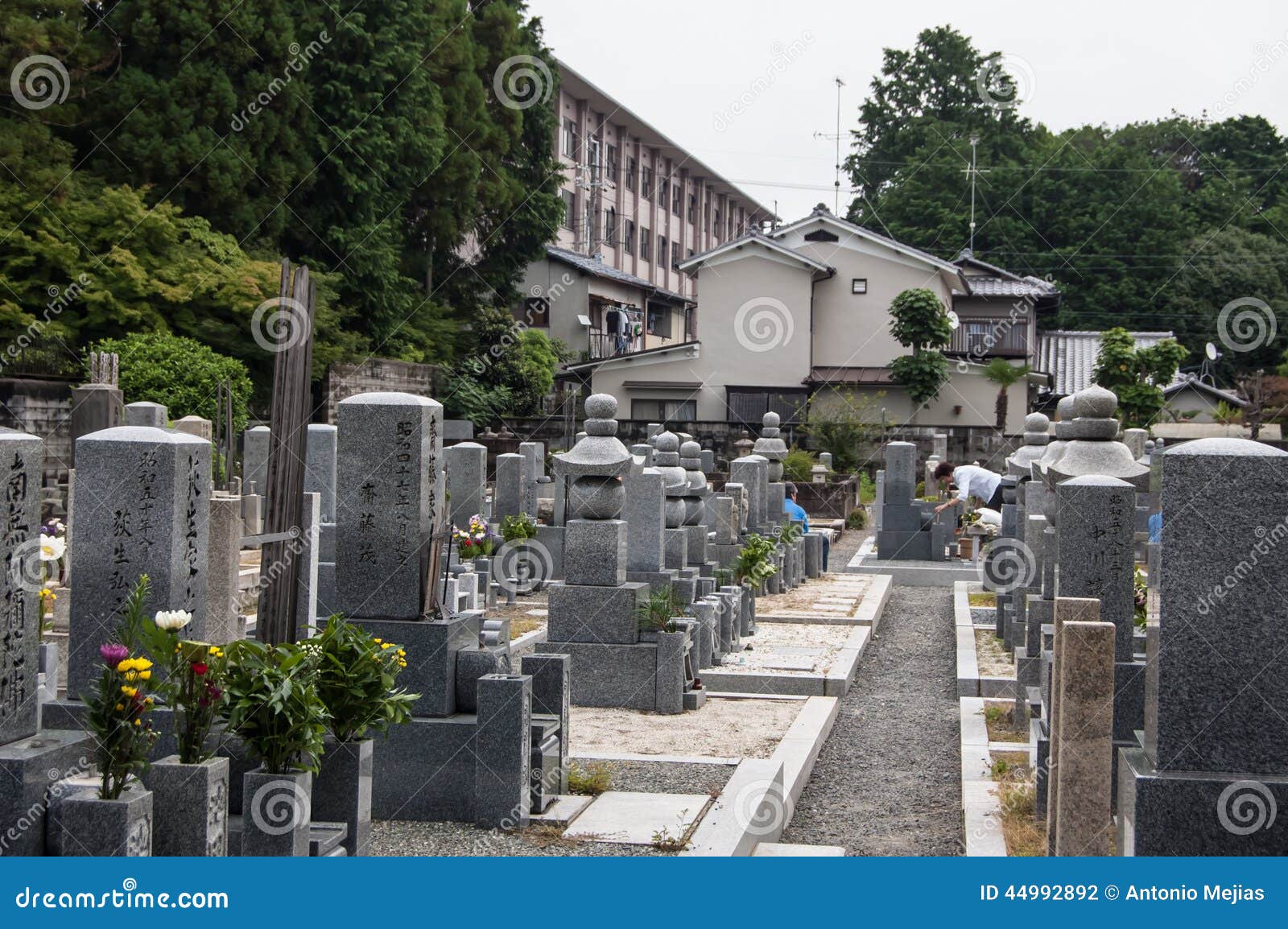 Tumbas japonesas foto de archivo. Imagen de sepultura 44992892