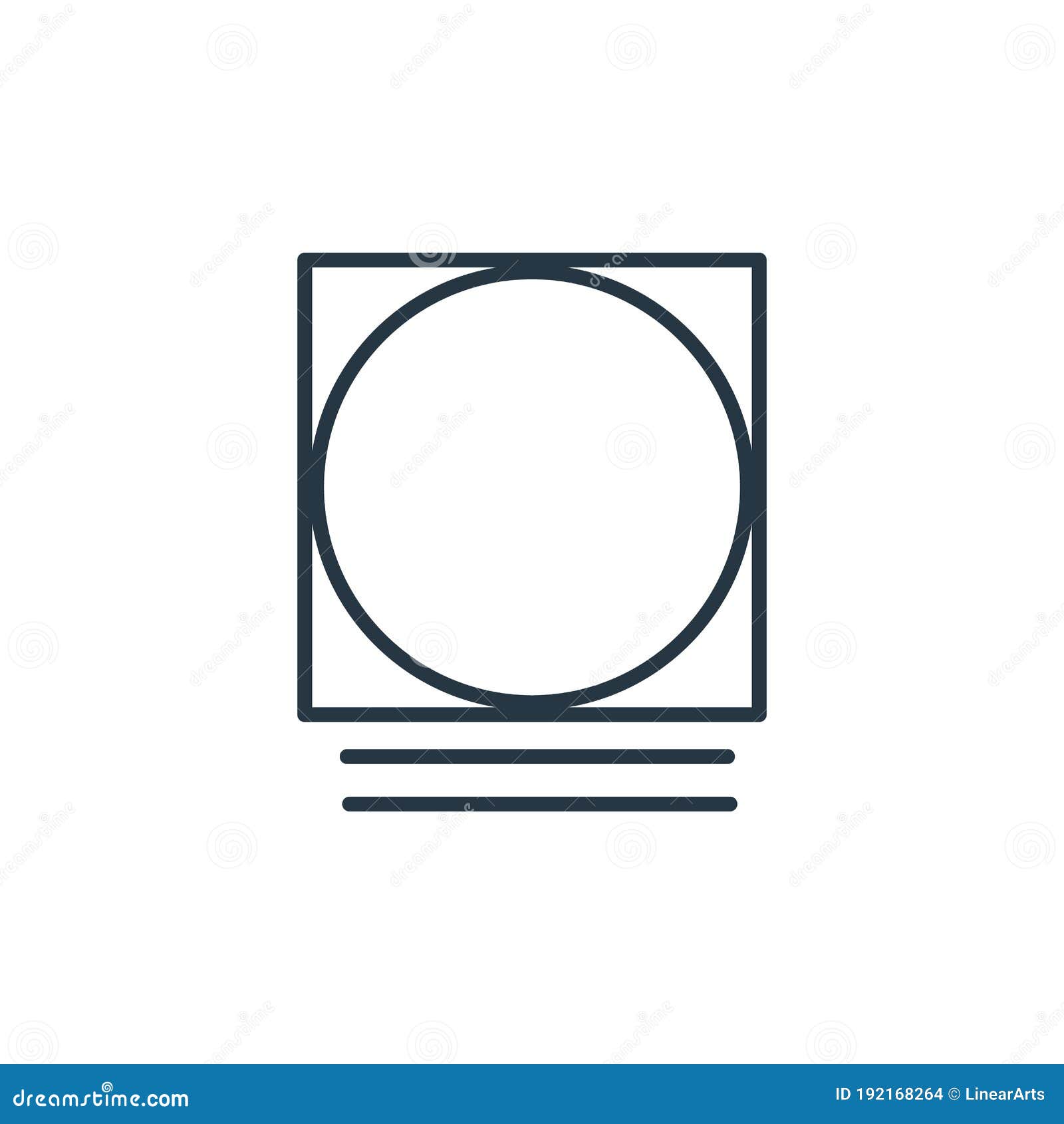 Tumble Dryer Icon Vector from Laundry Concept. Thin Line Illustration