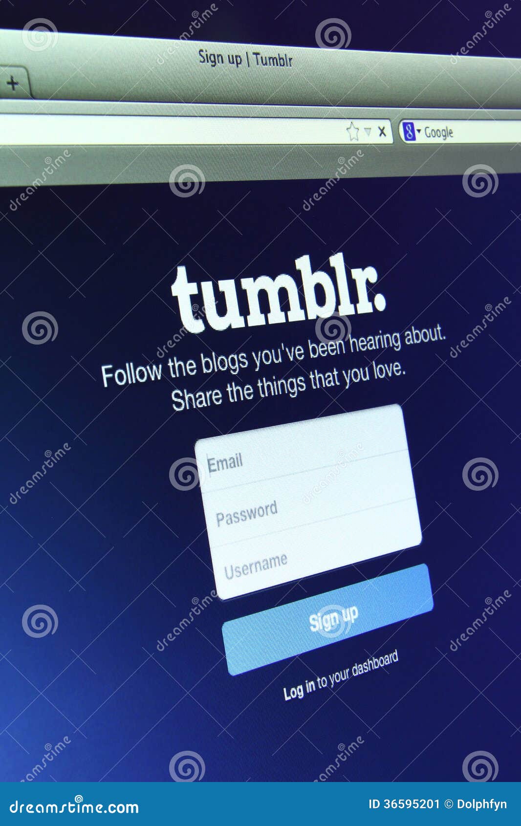 Tumblr Login