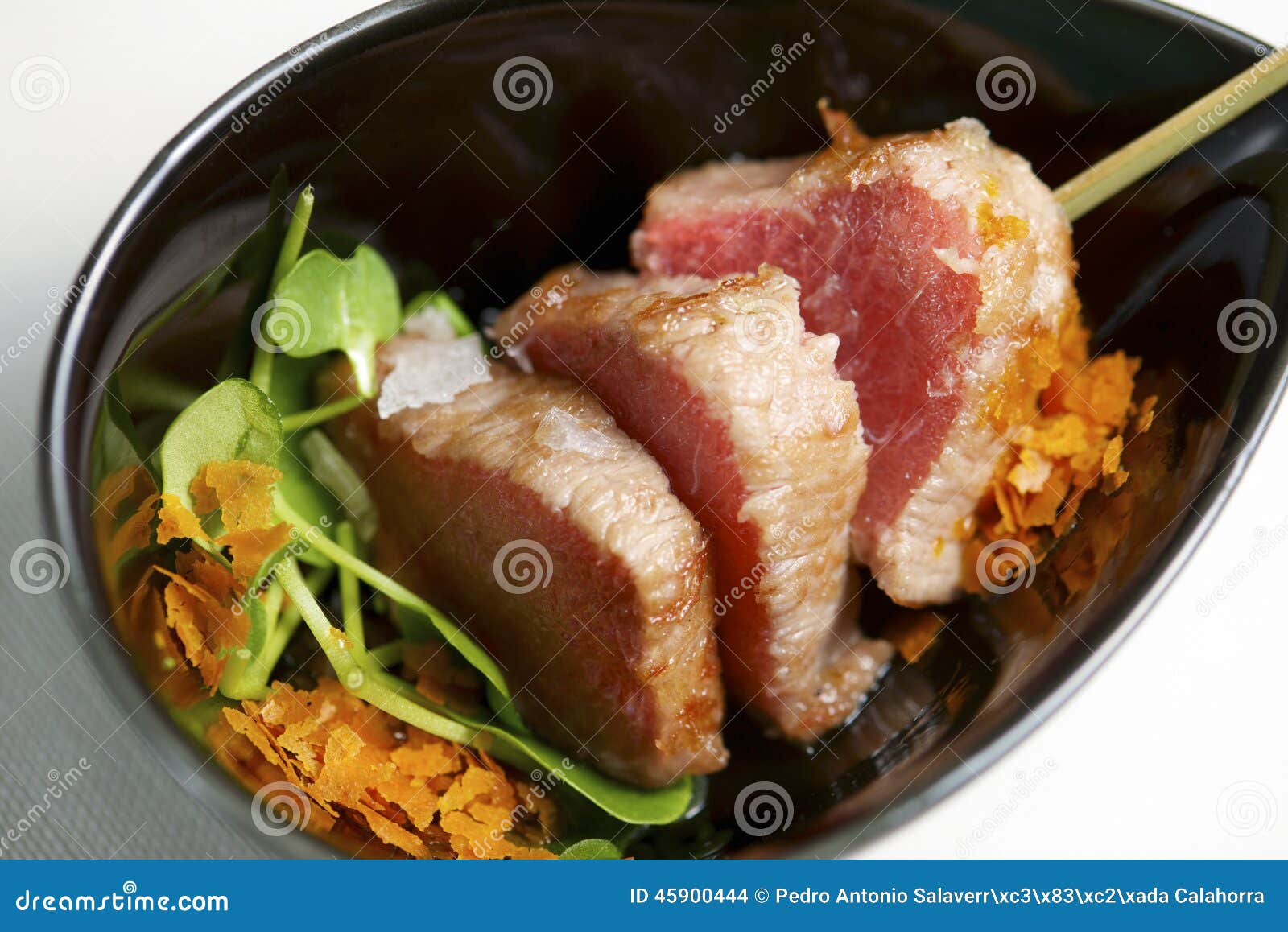 Tuna belly stock photo. Image of modern, detail, cook 45900444