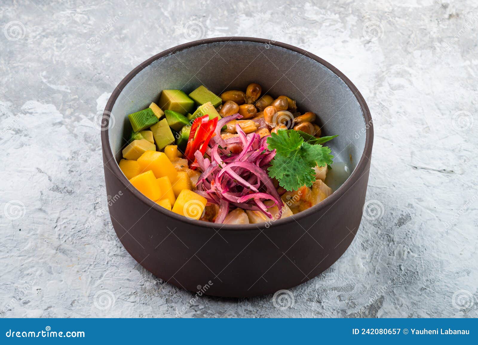 Tuna Ceviche Cooked with Lime Stock Image Image of gourmet, healthy