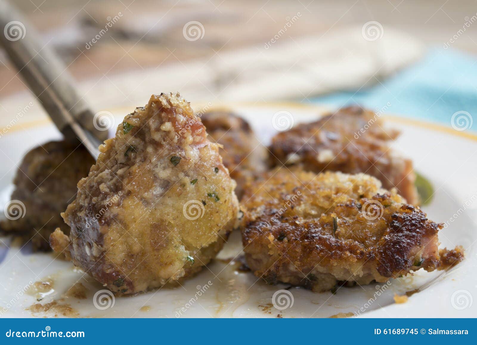 Tuna croquettes stock image. Image of spanish, gourmet 61689745