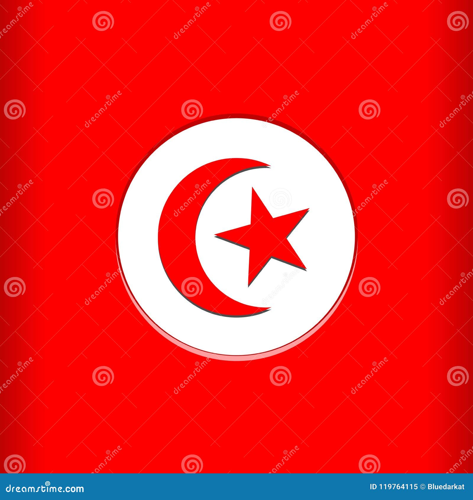 Download Tunisia Flag Vector Illustration Background Stock Vector ...