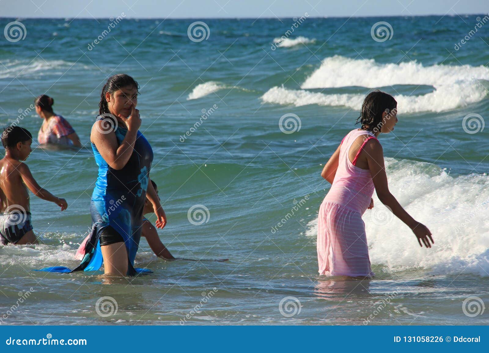 Tunisian People and the Mediterranean Sea Editorial Photo - Image of  health, bathe: 131058226