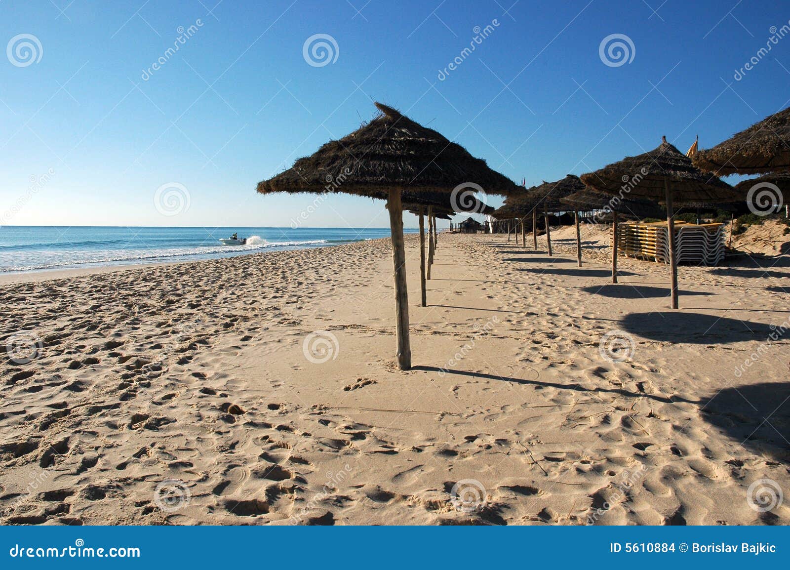 tunisia - yasmine hammamet - beach