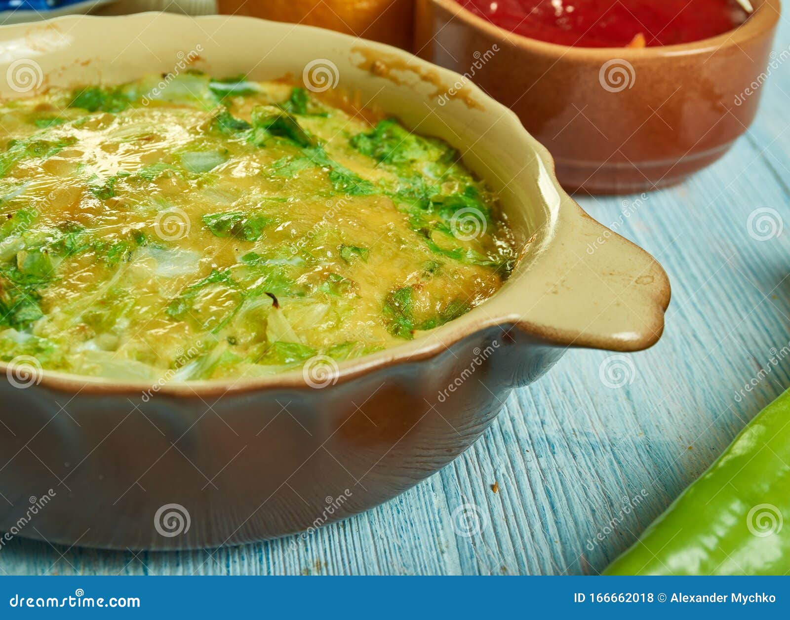 Tunisian Tajine Sebnekh stock photo. Image of sebnekh - 166662018