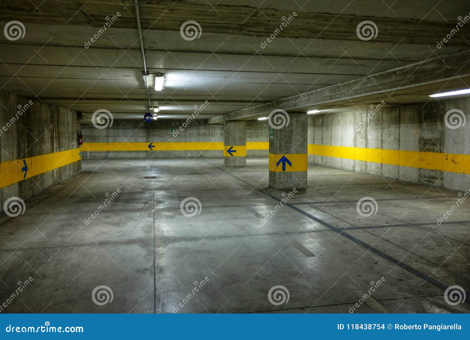Tunnel Entrance Covered Parking Stock Photo Image of entrance