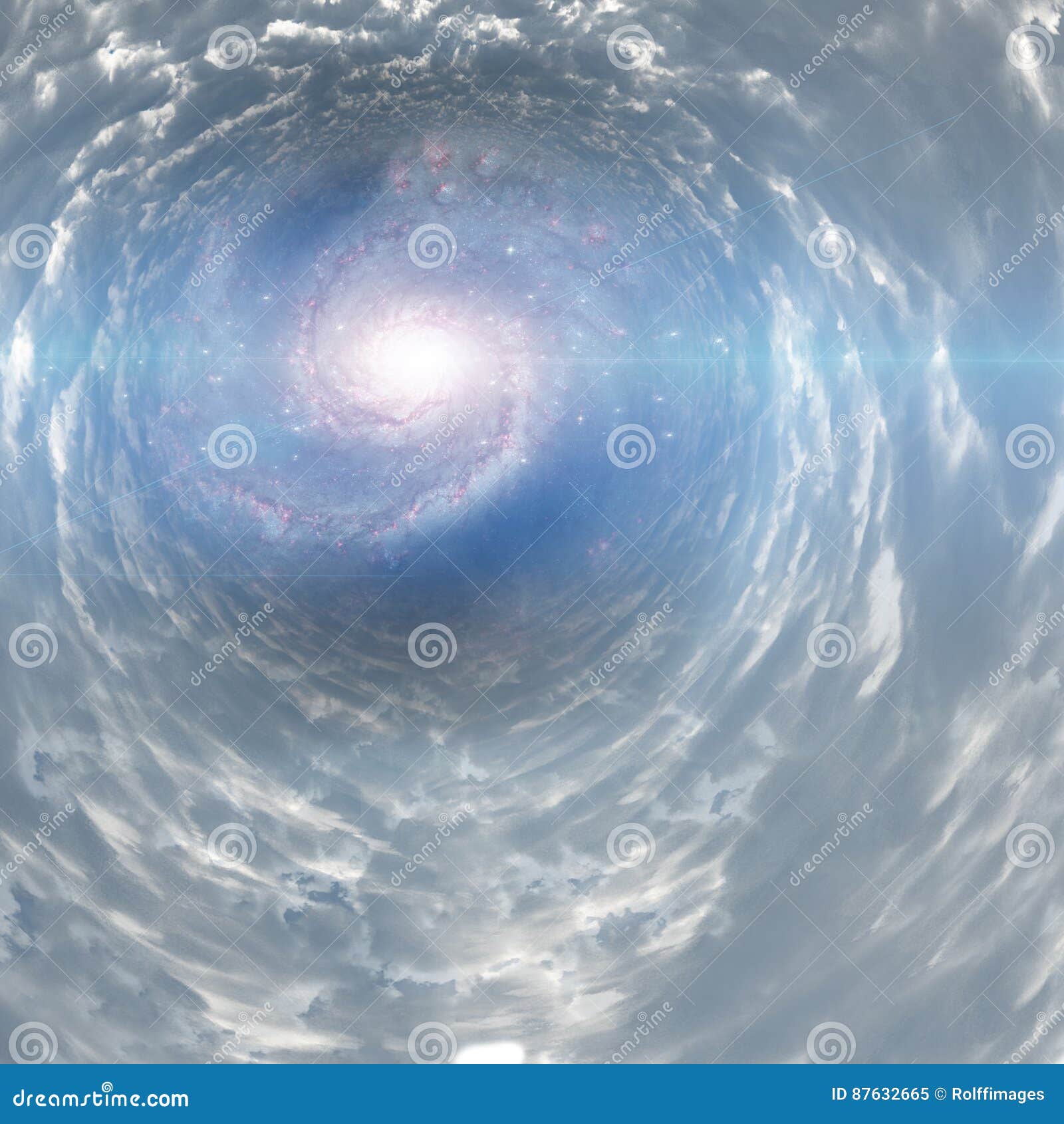 Tunnel of Light stock illustration. Illustration of bright 87632665