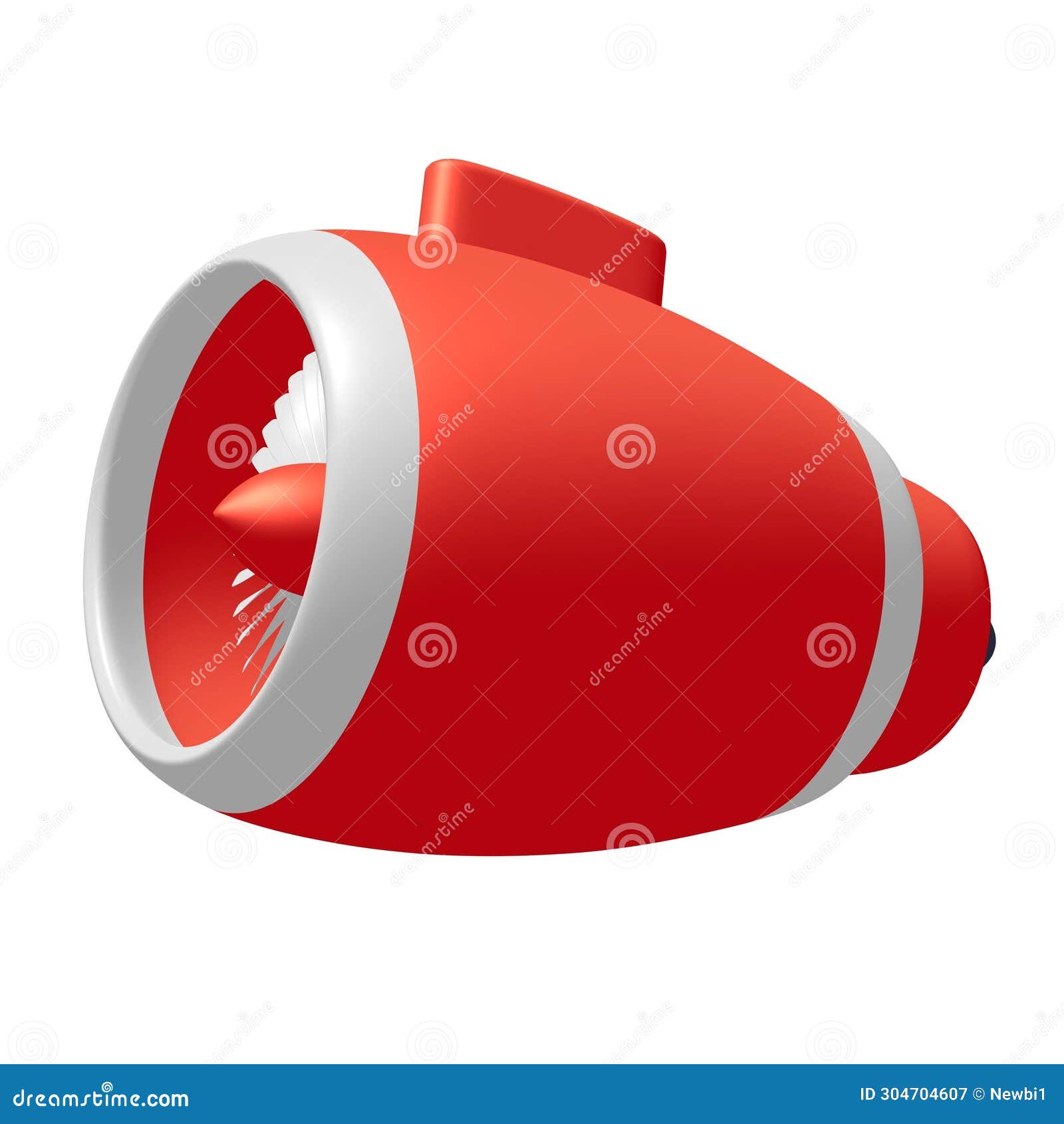 Turbo jet plane engine stock illustration. Illustration of propeller